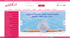 Desktop Screenshot of nehtik.cz